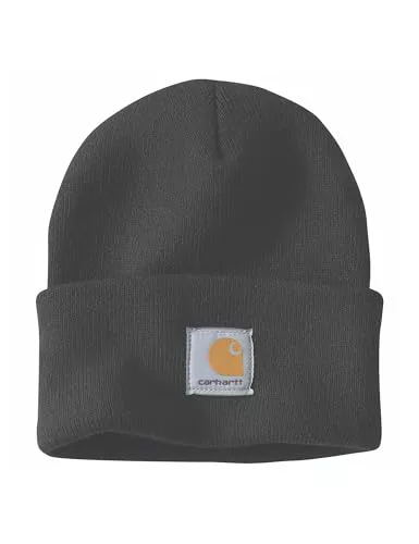 Carhartt Knit Cuffed Beanie, Gorro de punto, Unisex adulto, Negro, Talla única