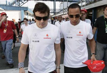 Declaración de intenciones de Alonso para la carrera
