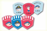 Etiquetas personalizadas para la fiesta de cumple de tu peque