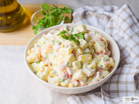 Ensalada Blanca Navidena