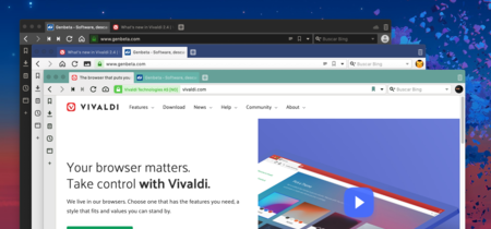 El nuevo Vivaldi 2.4 te deja personalizar la barra de tareas, usar múltiples perfiles de usuario y añade calculadora integrada