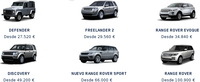 Land Rover basará su gama en tres líneas: Defender, Discovery y Range Rover