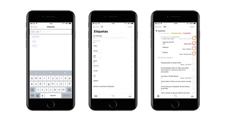 OmniFocus 3 では、タスクに必要なだけタグを追加でき、すべてのタグのリストと、各タスクの隣にあるプロジェクト内でのタグの表示方法も確認できます。