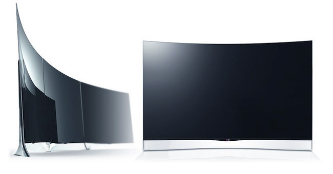 Los televisores con pantalla OLED curvada de LG llegarán en junio