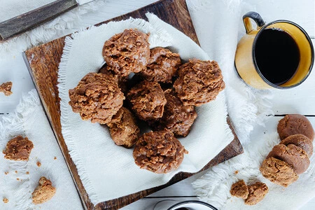 Galletitas de dulce de leche. Receta de postre fácil sin harina