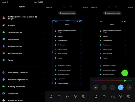 Esta es la ruta de todas tus capturas de pantalla y así puedes editarlas  sin aplicaciones externas