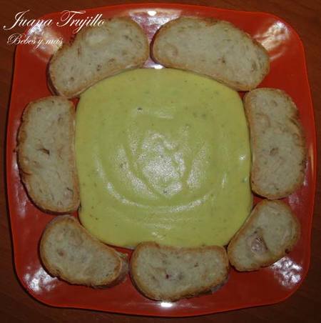 Puré de patatas al curry. Receta para embarazadas