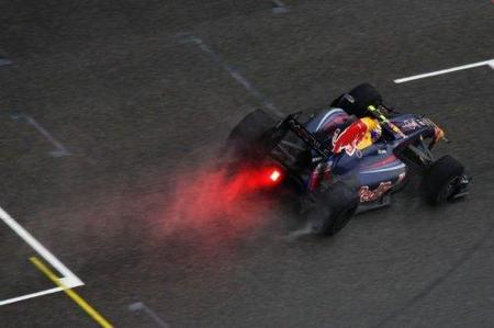GP de China 2010: Red Bull naufraga bajo la lluvia
