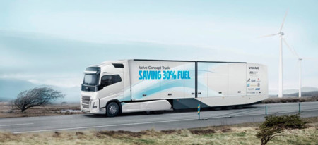 Volvo presenta un prototipo de camión que consume un 30% menos, pero no es suficiente