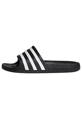 adidas Unisex adulto Adilette Aqua Slides, Core Black / Cloud White / Core Black, 40.5 EU