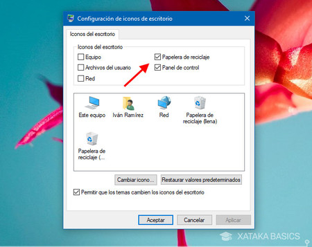 Windows 10: Recuperar Papelera de Reciclaje