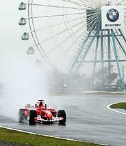 La lluvia amenaza en Suzuka
