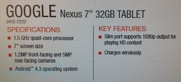Nuevo Nexus 7