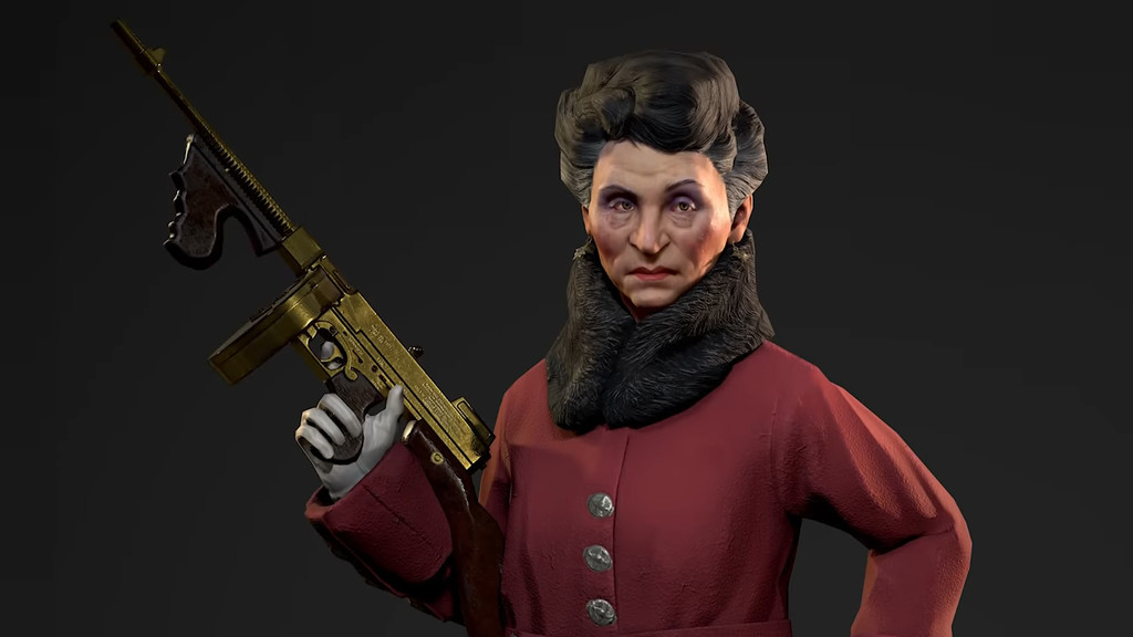La mismísima bisabuela de John Romero repartirá balazos como personaje jugable en Empire of Sin La mismísima bisabuela de John Romero repartirá balazos como personaje jugable en Empire of Sin