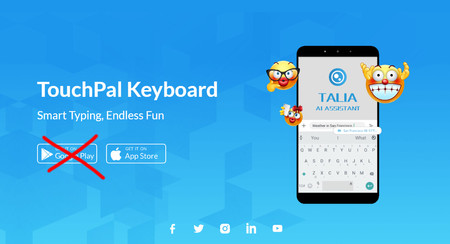 Google banea al desarrollador de TouchPal y ManFit por incluir la publicidad abusiva de BeiTaAd