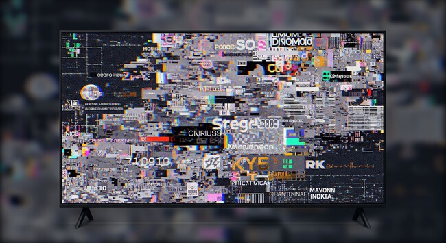 Televisor infectado con malware