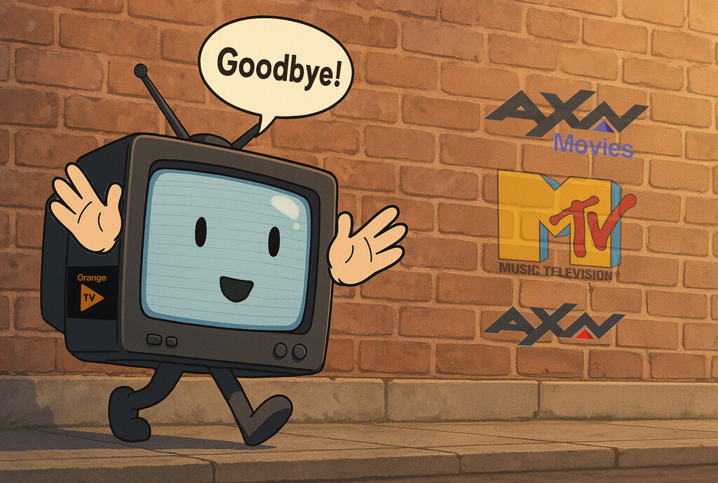 Cuatro canales de televisión míticos se van de Orange TV: esto es lo que cambia en la parrilla