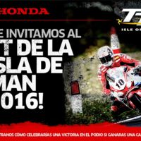 Honda te invita al TT de la Isla de Man 2016