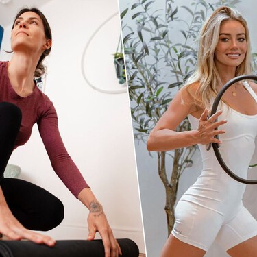 Si llevas mucho tiempo sin hacer deporte, estos son los cinco ejercicios fáciles de Pilates para principiantes que te ayudan a ponerte en forma 