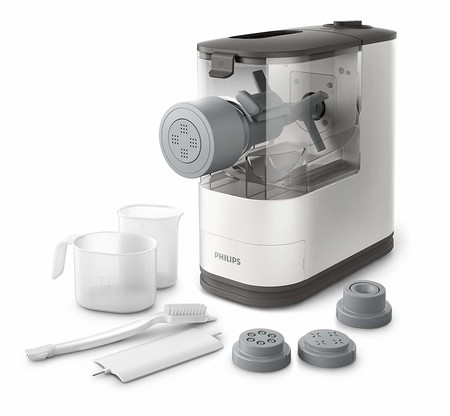 Ideal para celíacos y útil para quien quiera hacer su propia pasta: máquina para hacer pasta Philips HR2333/12 por 85 euros