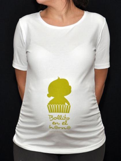 Día de la Madre: camiseta bollito en el horno para la futura mamá