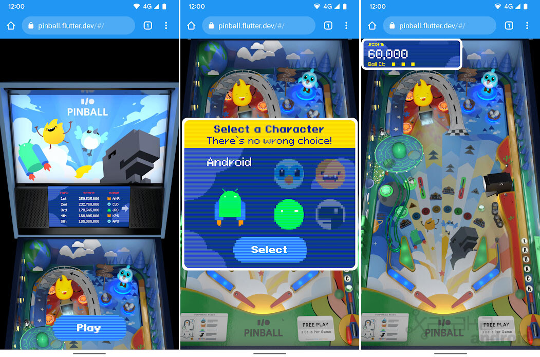 Google lanza I/O Pinball, un divertido juego protagonizado por Android