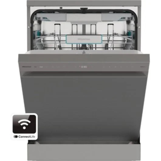 Lavavajillas Hisense HS673A90X 16 Cubiertos Clase A Wi-Fi y Autolimpieza