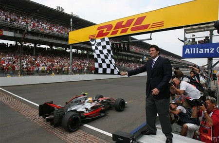Hamilton Indianapolis F1 2007