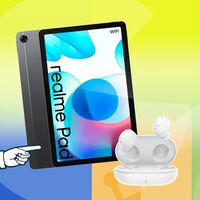 Ya era una tableta chollo pero ahora lo es más: realme Pad por 169 euros con auriculares OPPO Enco Buds de regalo