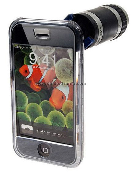 Zoom óptico para el Iphone