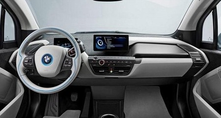 BMW i3 salpicadero gris