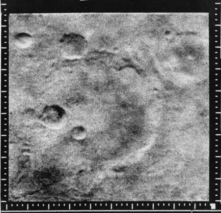 Hoy hace 51 años de las primeras fotos orbitales de Marte