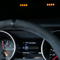 Los Ford Shelby GT350 y GT350R estrenan un Head Up Display con indicador de cambio de marcha