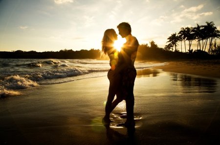 pareja enamorada