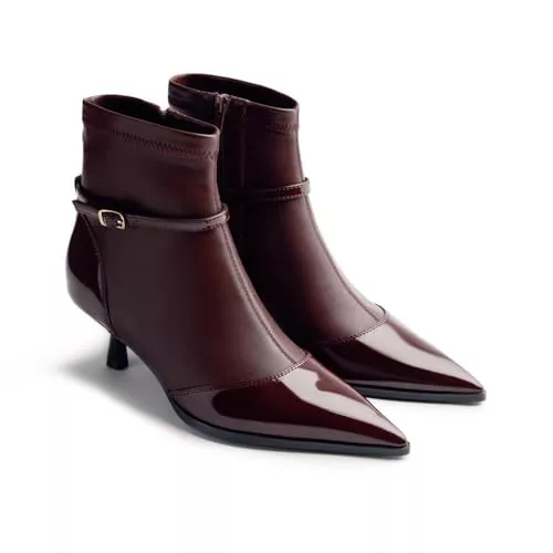 GIOSEPPO Bota Modelo CASPIAN color Burdeos, talla 37