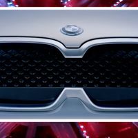 Esta parrilla es del BMW iX3 Concept que se presentará la próxima semana