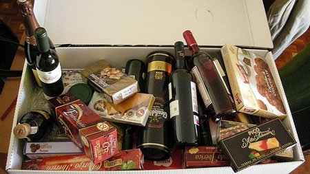 Cestas de navidad a un euro