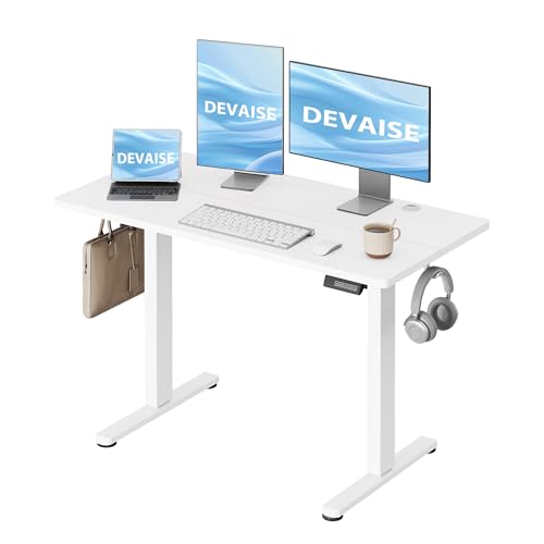 DEVAISE Escritorio Elevable Eléctrico