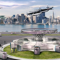 Con vehículos voladores: así es como Hyundai visualiza las ciudades del futuro
