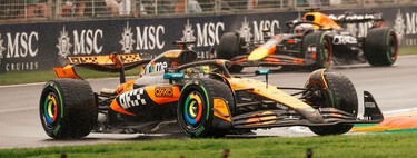 Lando Norris aguanta a Max Verstappen en el caos de Australia y Fernando Alonso y Carlos Sainz se estrellan bajo la lluvia