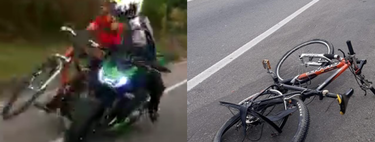 En Latinoamérica tienen un grave problema con las motos, y este vídeo es solo una muestra más