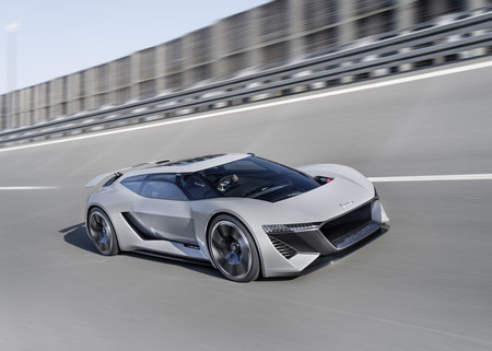 Te están buscando, Porsche Taycan. Audi presenta su concepto eléctrico PB18 e-tron de alto rendimiento