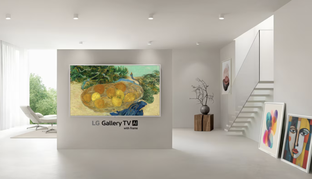Así es el LG Gallery TV, un torpedo a Samsung y a su gama The Frame al convertir el salón en un museo