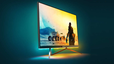Philips presenta nuevo monitor de 35 pulgadas con tecnología Ambiglow pero resolución 1080p