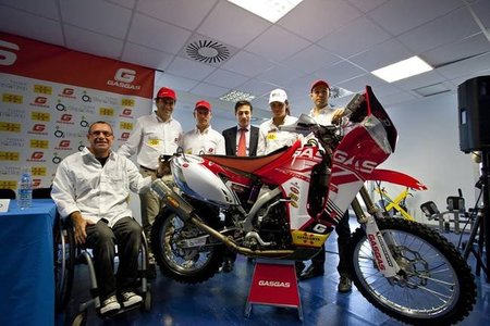 Presentacion Gas Gas Dakar 2012