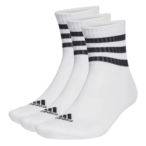 Set x3 pares de calcetines adidas Unisex adulto 3-Stripes Cushioned 