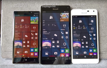 El rendimiento de Fluent Design podría no ser todo lo bueno que esperamos en teléfonos con especificaciones más justas