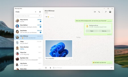 WhatsApp lanza una app rediseñada para Windows 10 y 11, más ligera y con un consumo de RAM mucho menor: así puedes instalarla
