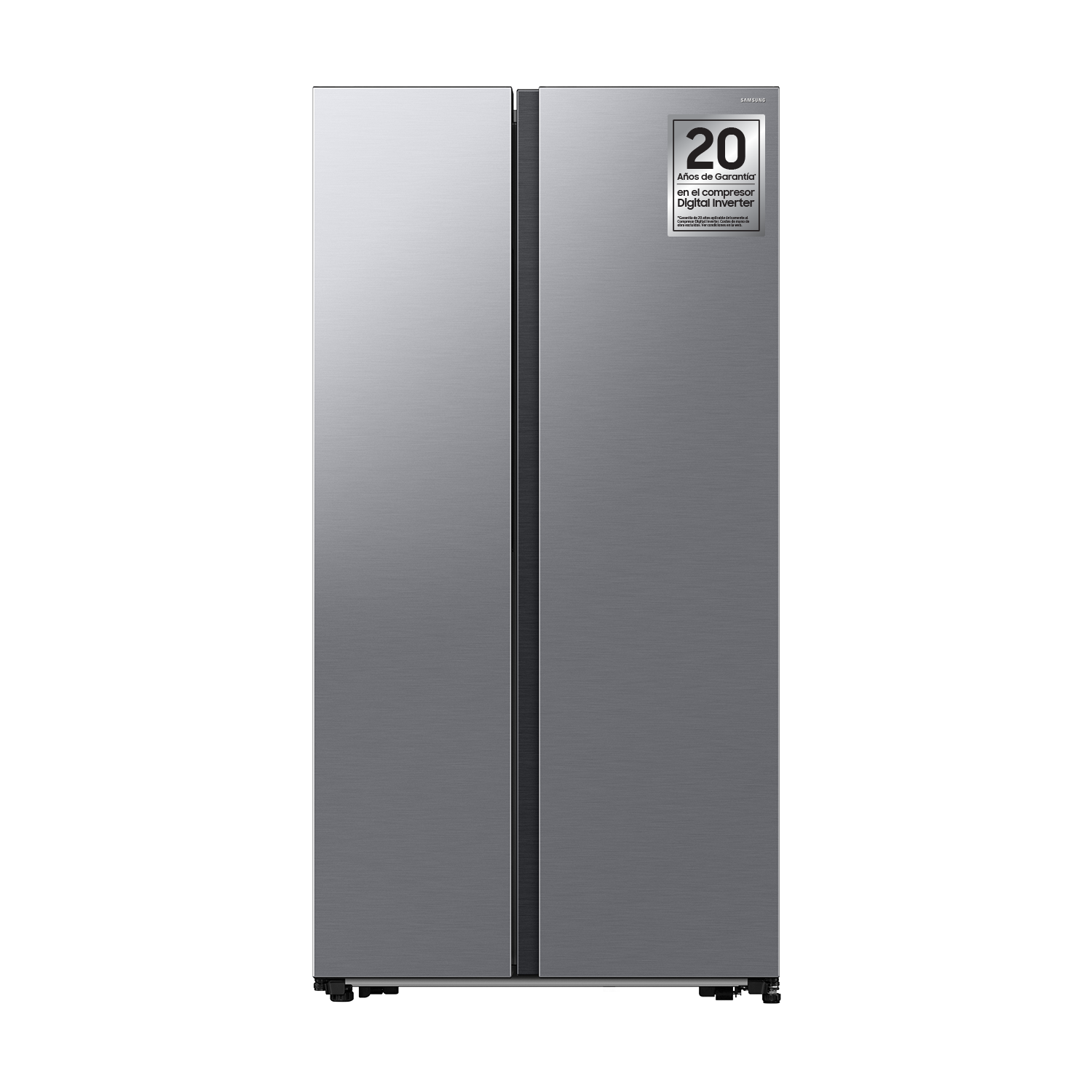 Samsung Frigorífico Americano 178cm 583L Clase E Plata RS57DG400EM9EF, Plata