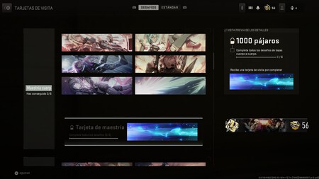 Warzone 2 Tarjeta De Visita 1000 Pajaros